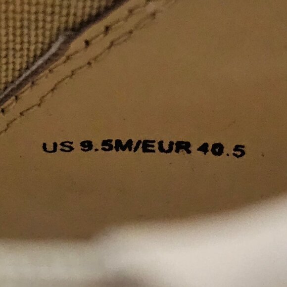 NEW Vince Warren II Sneaker Platform Slip On Loafer Perforated Tan Leather 9.5 - Picture 12 of 13